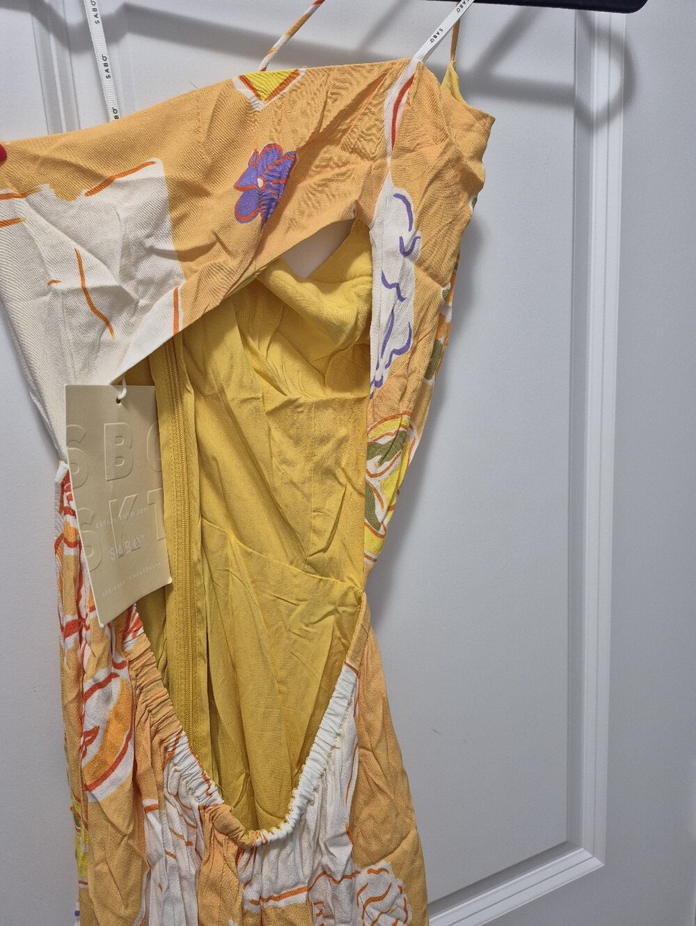NWT Sabo Aliza Dress - Ciao Yellow, Small - Picture 14 of 16